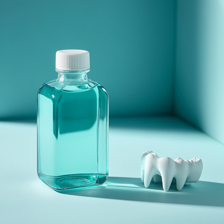 Quel bain de bouche après implant dentaire