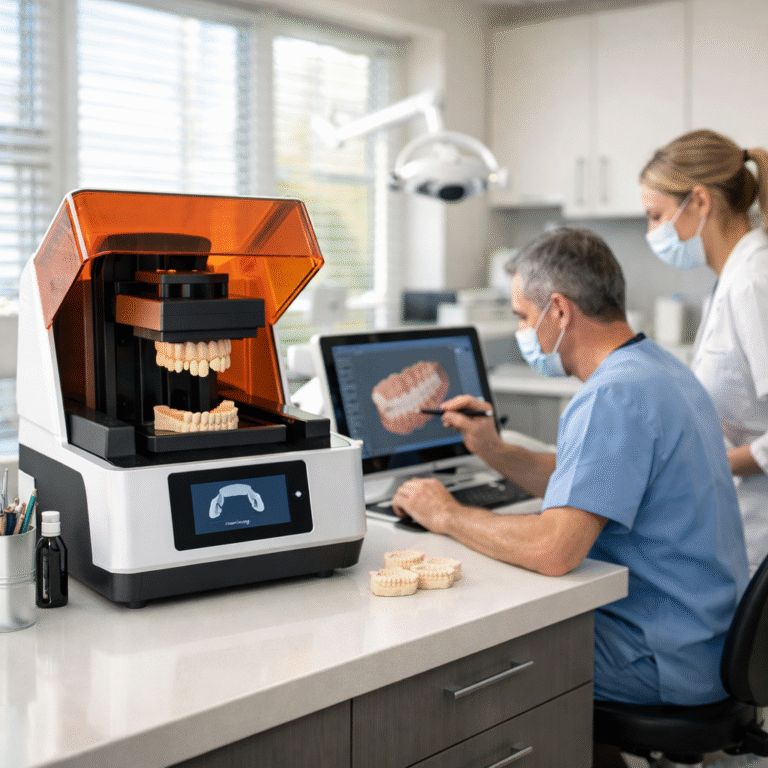 Comment l'impression 3D transforme le travail dentaire quotidien