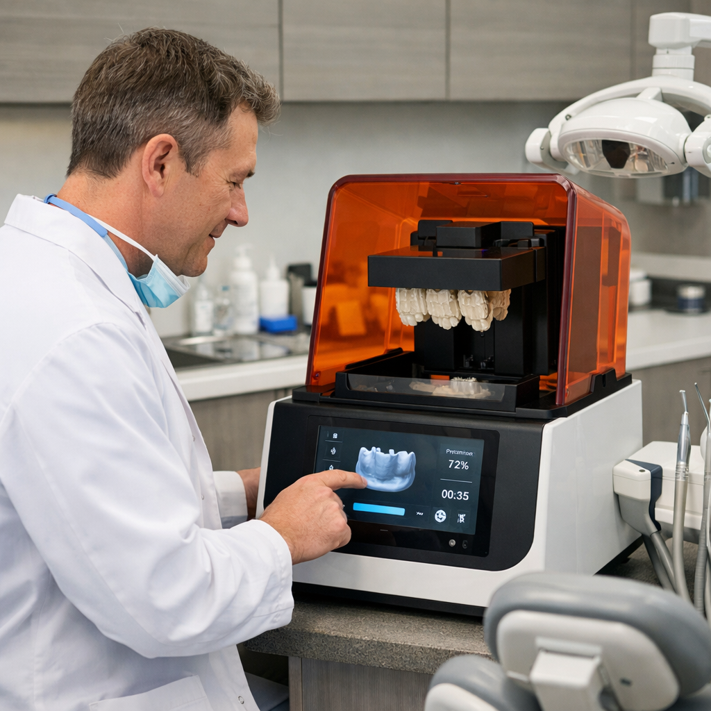 Comprendre l'imprimante dentaire 3D Capdentaire